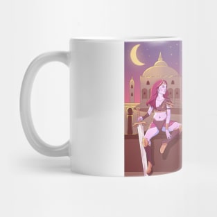 A warrior at night Mug